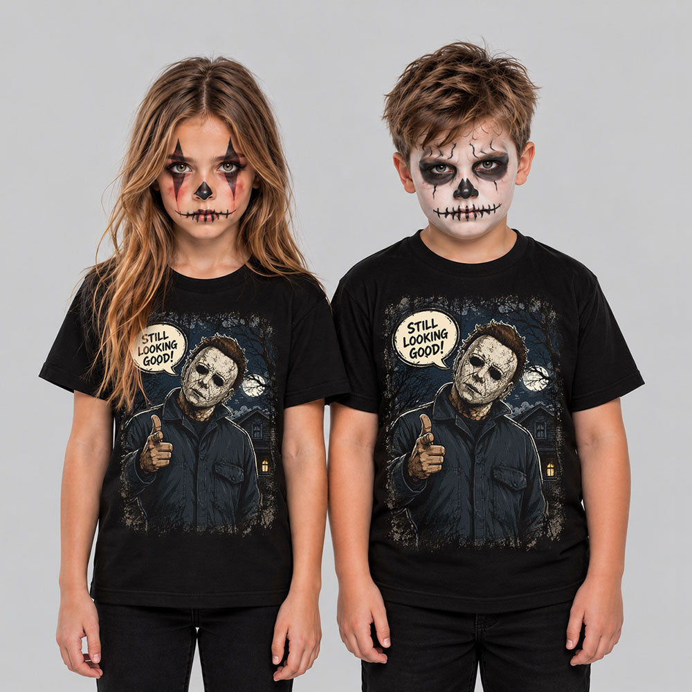 Michael Myers Halloween Horror Graphic Black Unisex T-Shirt
