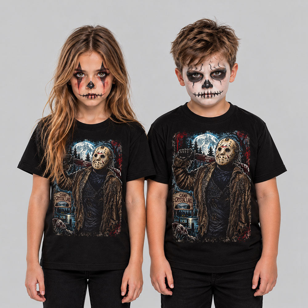 Jason Voorhees Halloween Horror Graphic Black Unisex T-Shirt