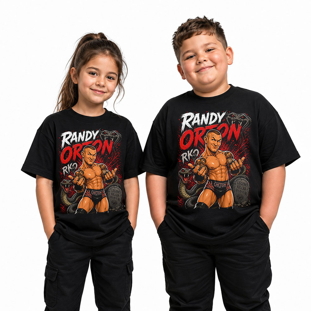 Randy Orton RKO WWE Wrestling Black Unisex T-Shirt
