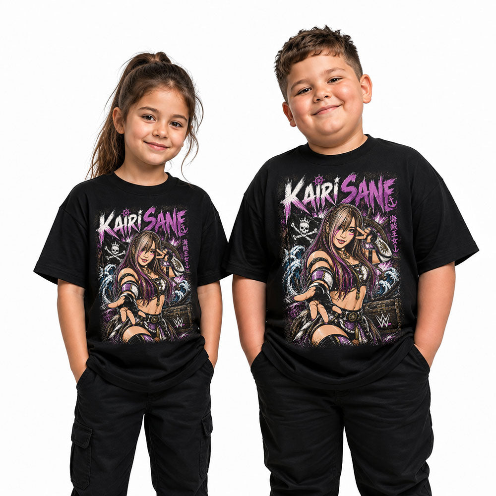 Kairi Sane WWE Wrestling Black Unisex T-Shirt