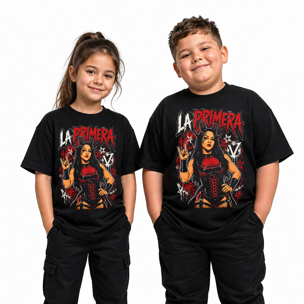 Stephanie Vaquer LA PRIMERA WWE Wrestling Black Unisex T-Shirt