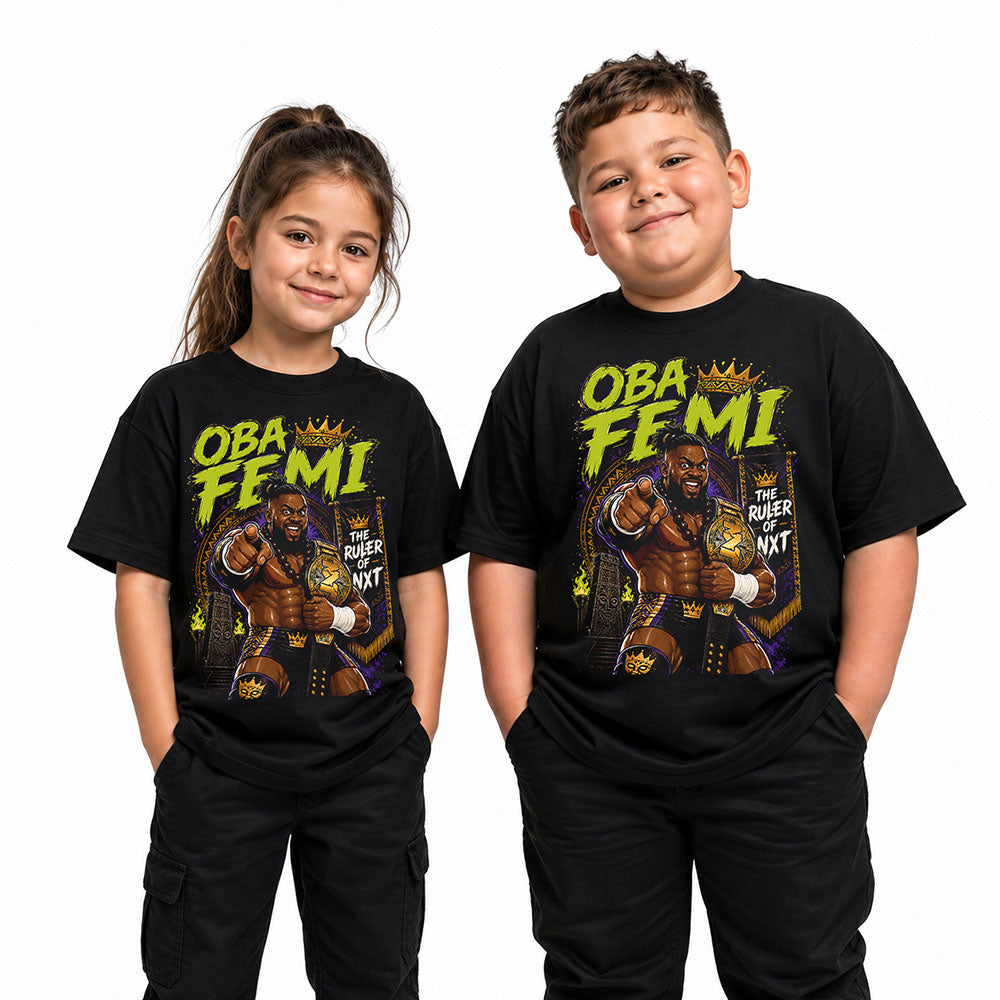 Oba Femi The Ruler WWE Wrestling Black Unisex T-Shirt