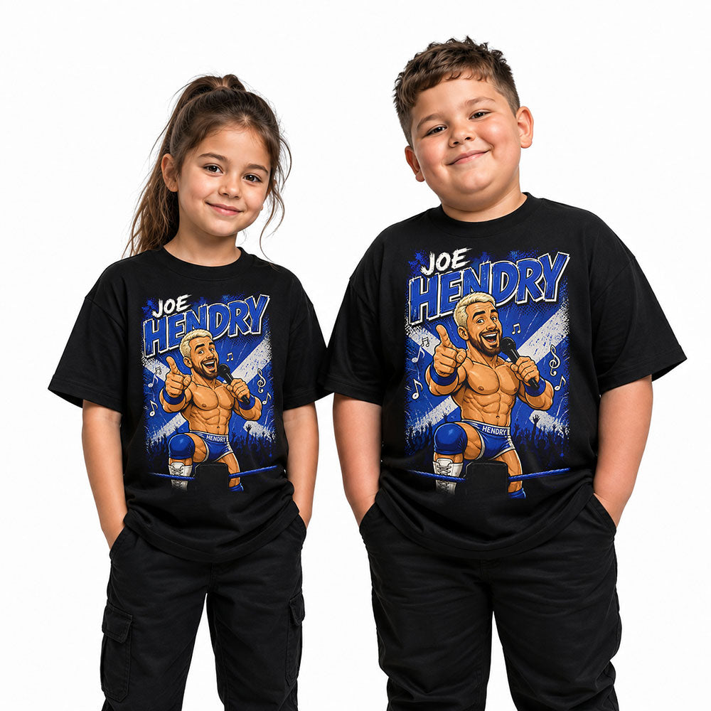 Joe Hendry The Local Hero WWE Wrestling Black Unisex T-Shirt