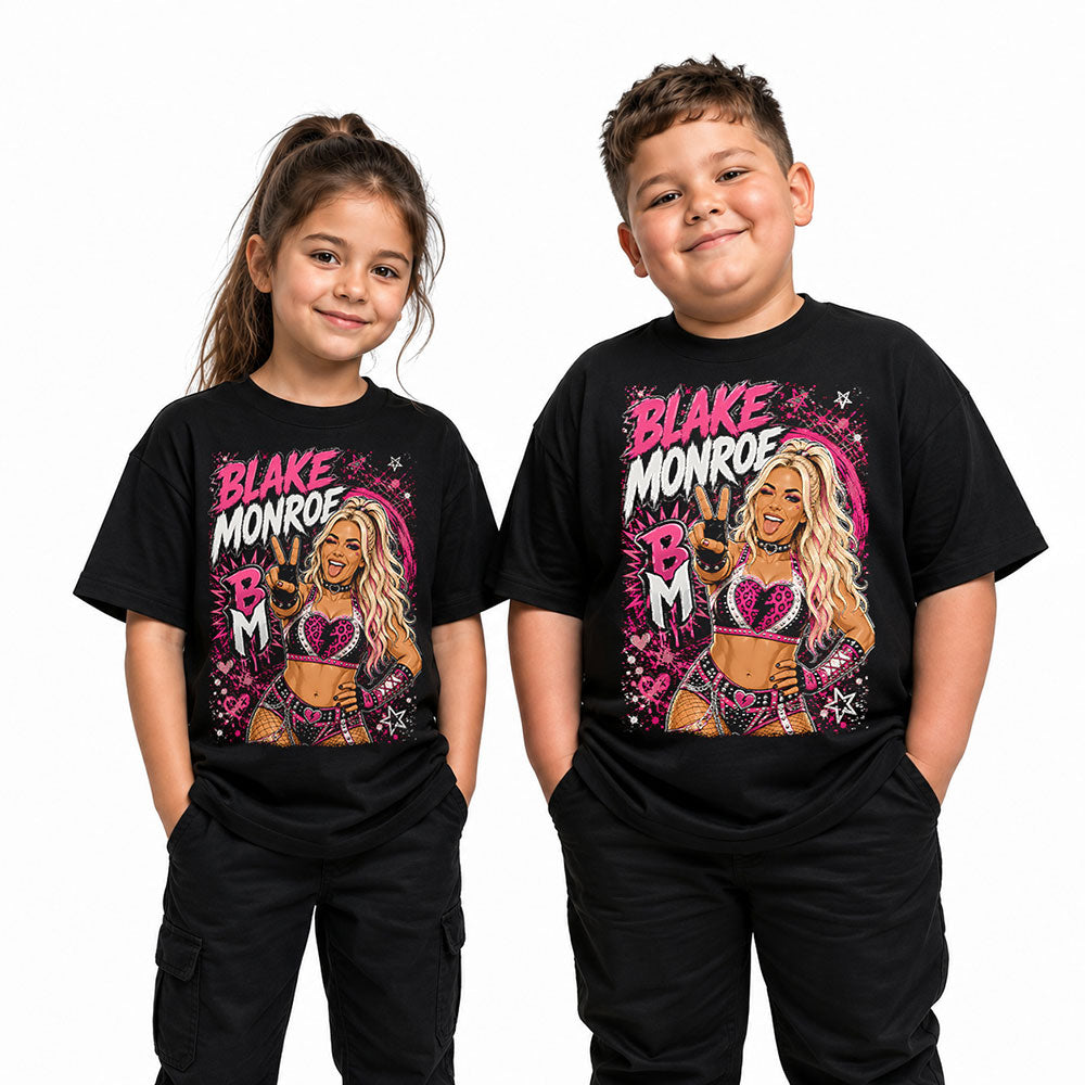 Blake Monroe WWE Wrestling Black Unisex T-Shirt
