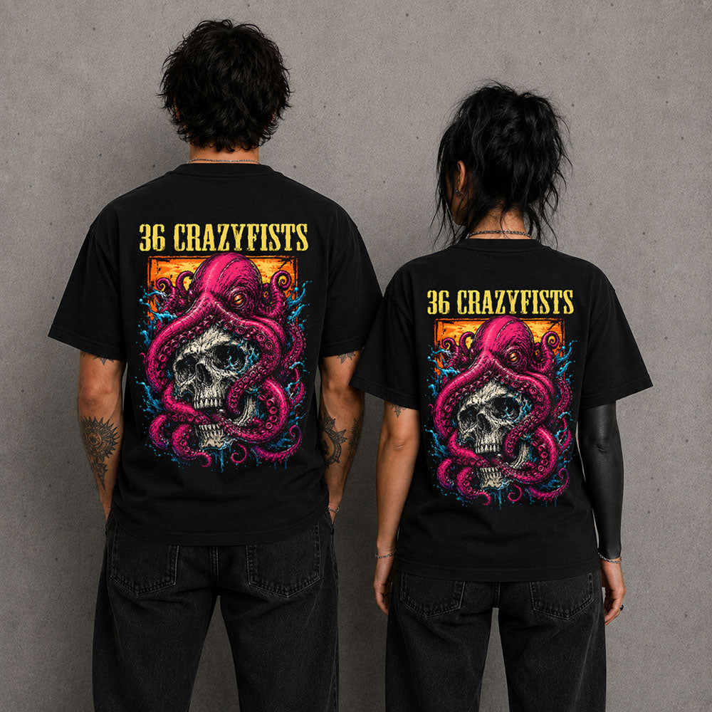 36 Crazyfists Heavy Metal Band Music Graphic Black Unisex T-Shirt
