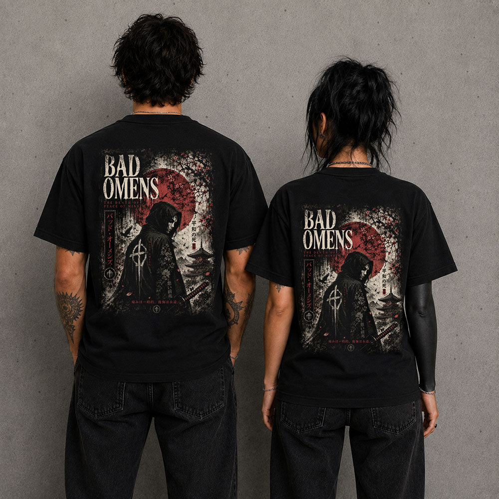 Bad Omens Heavy Metal Band Music Graphic Black Unisex T-Shirt