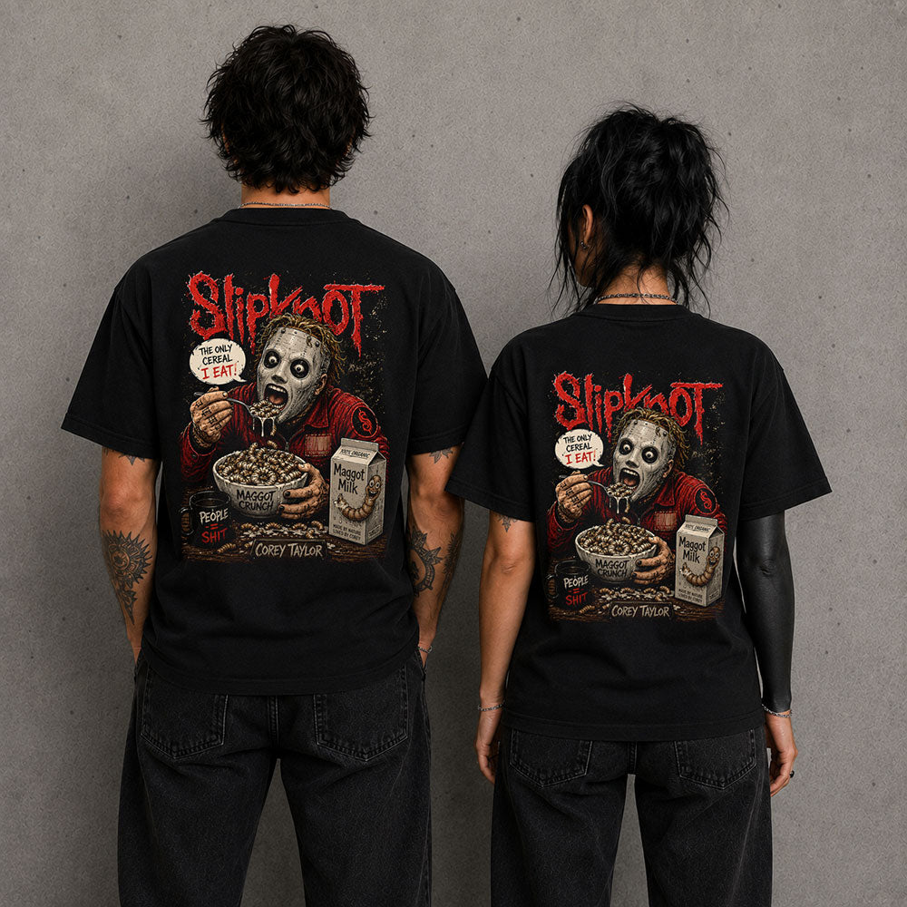 Corey Taylor Slipknot Heavy Metal Band Music Graphic Black Unisex T-Shirt
