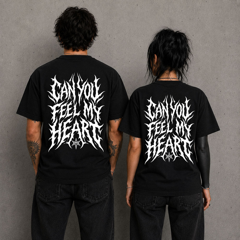 Bring Me The Horizon Can You Feel My Heart Heavy Metal Band Music Graphic Black Unisex T-Shirt