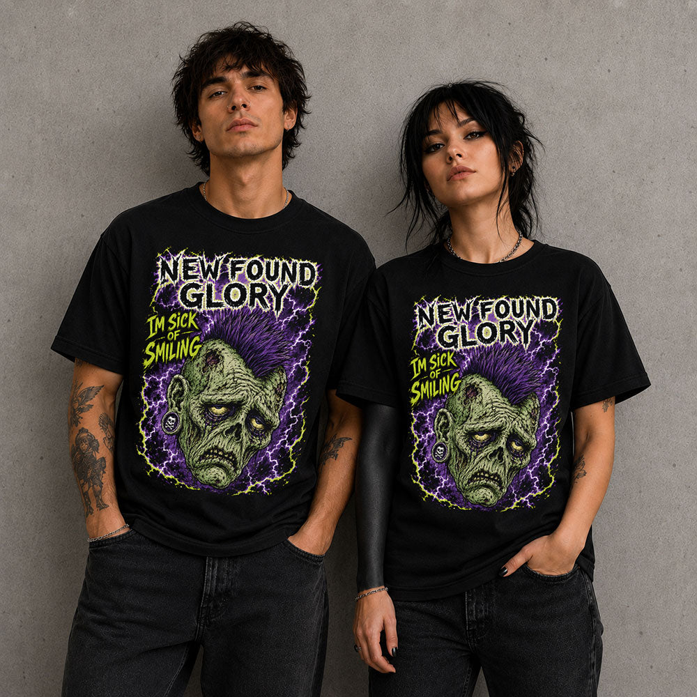 New Found Glory Punk Metal Band Music Graphic Black Unisex T-Shirt