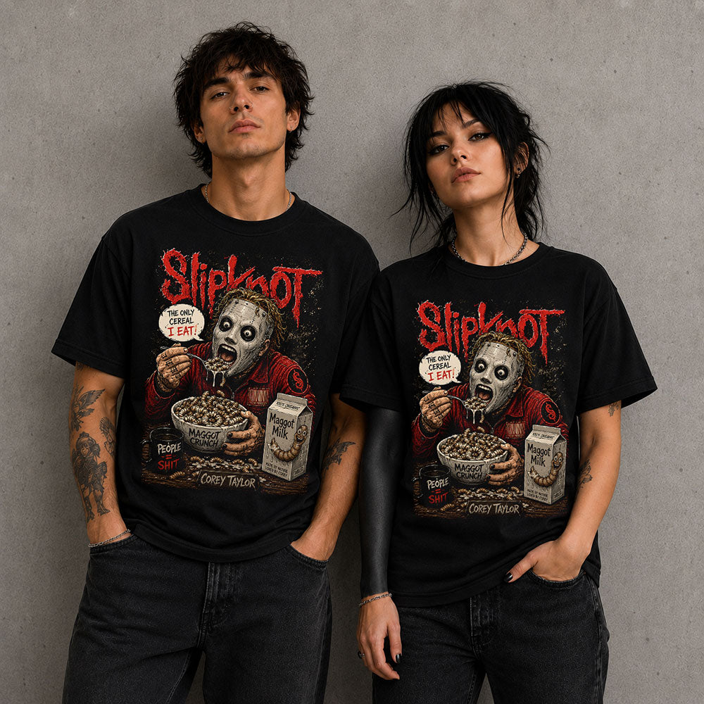 Corey Taylor Slipknot Heavy Metal Band Music Graphic Black Unisex T-Shirt