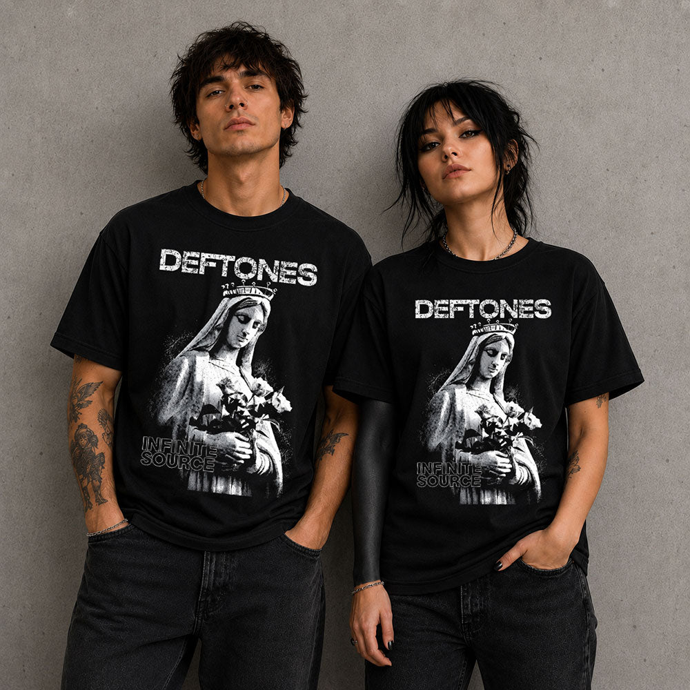 Deftones Heavy Metal Band Music Graphic Black Unisex T-Shirt