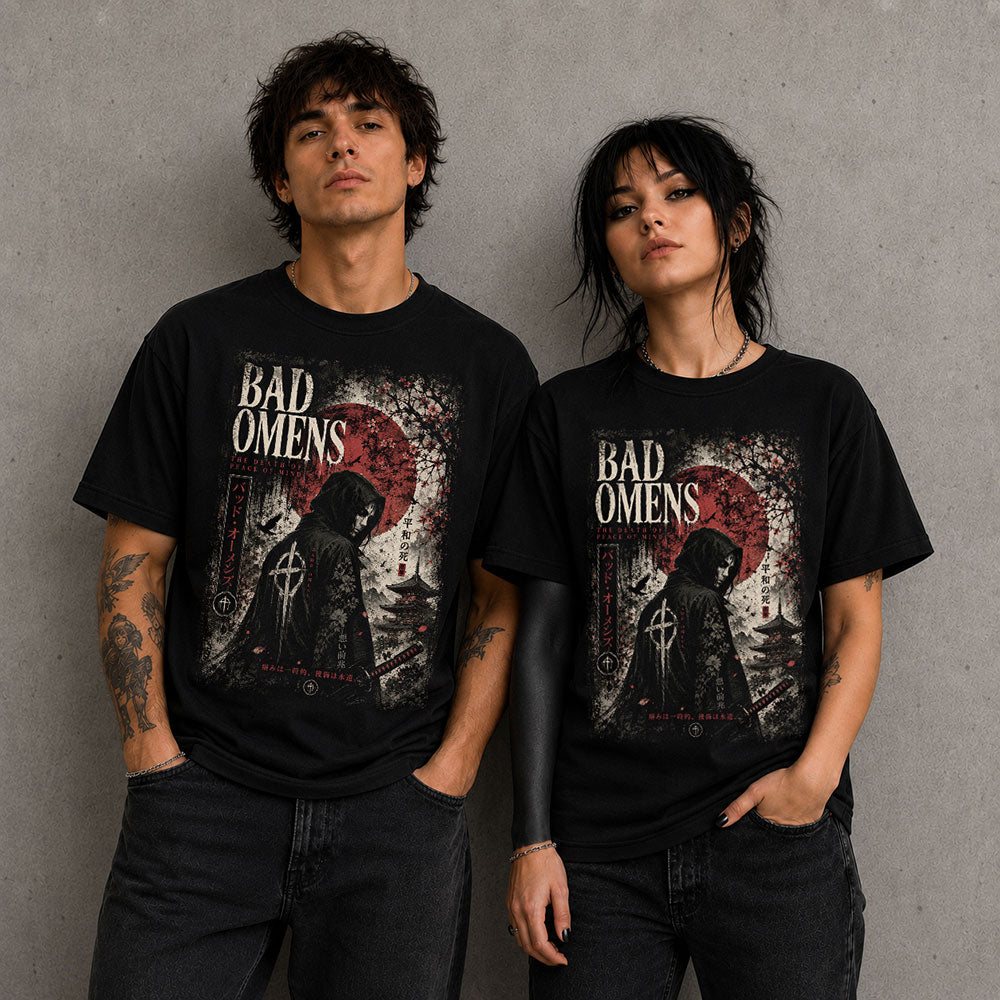 Bad Omens Heavy Metal Band Music Graphic Black Unisex T-Shirt