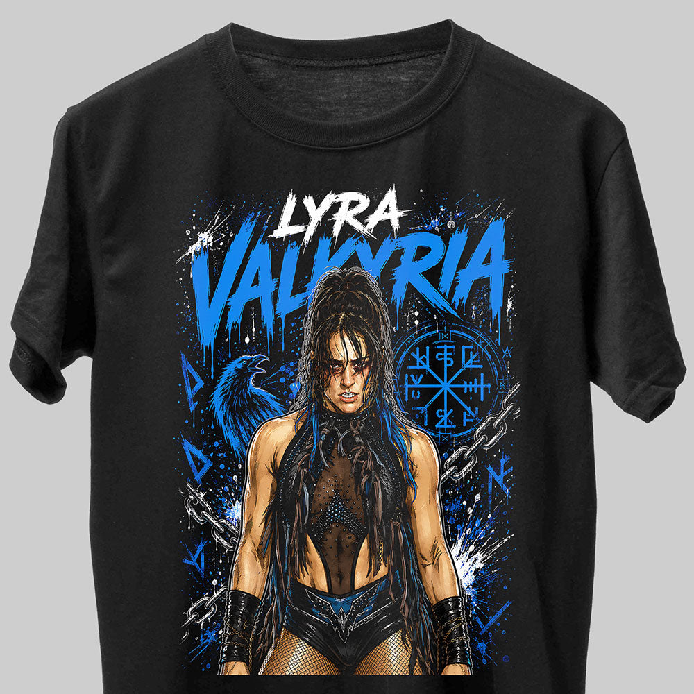 Lyra Valkyria WWE Wrestling Black Unisex T-Shirt