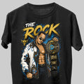 The Rock Hall Of Fame WWE Wrestling Black Unisex T-Shirt