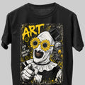 Art The Clown The Terrifier Halloween Horror Graphic Black Unisex T-Shirt