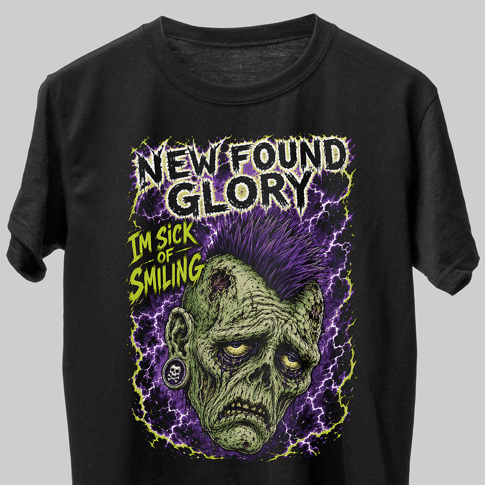 New Found Glory Punk Metal Band Music Graphic Black Unisex T-Shirt
