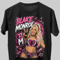Blake Monroe WWE Wrestling Black Unisex T-Shirt