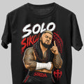 Solo Sikoa WWE Wrestling Black Unisex T-Shirt