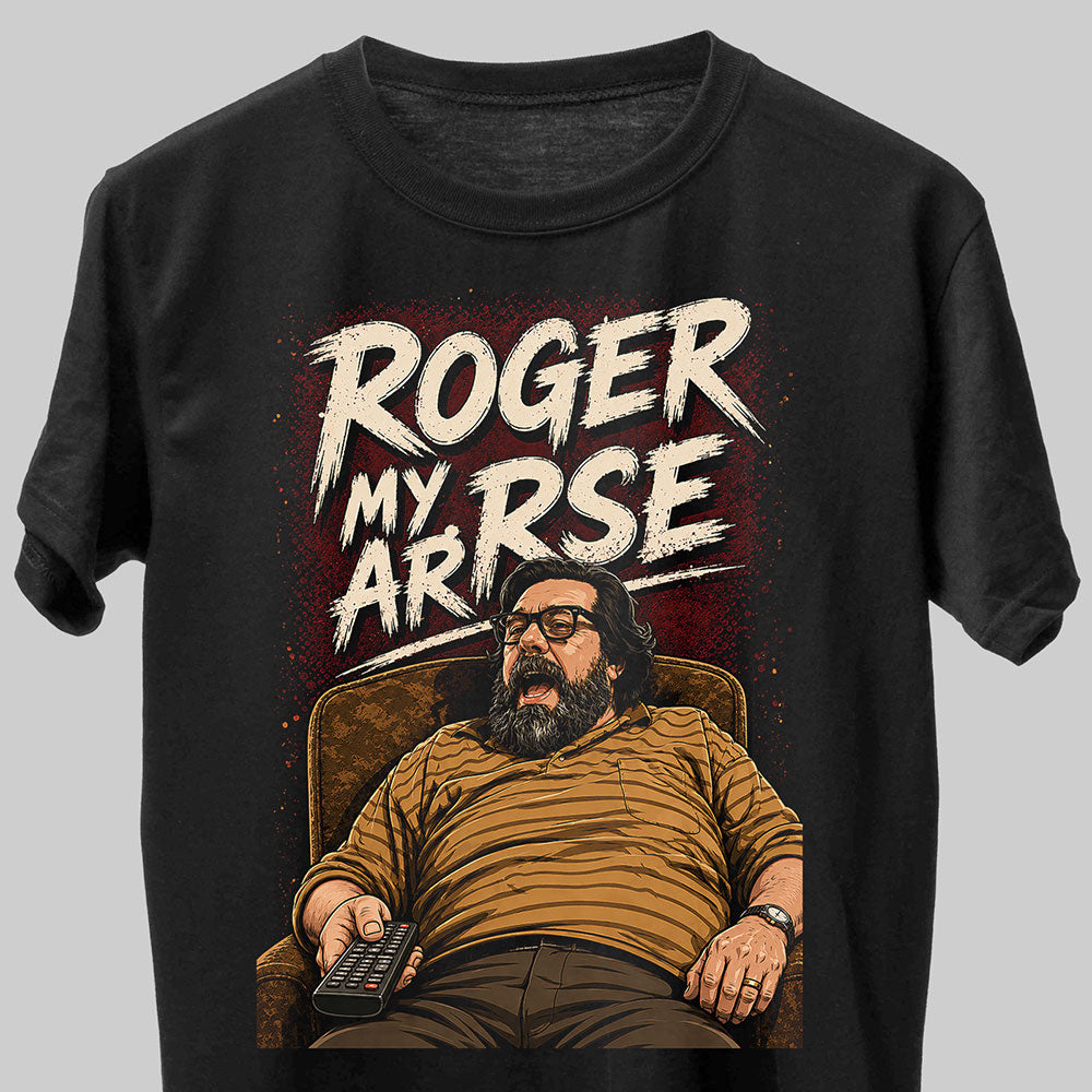 Jim Royle The Royle Family Funny Graphic Black Unisex T-Shirt