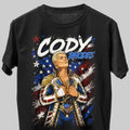 Cody Rhodes The American Nightmare WWE Wrestling Black Unisex T-Shirt