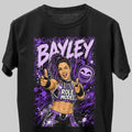 Bayley Role Model WWE Wrestling Black Unisex T-Shirt