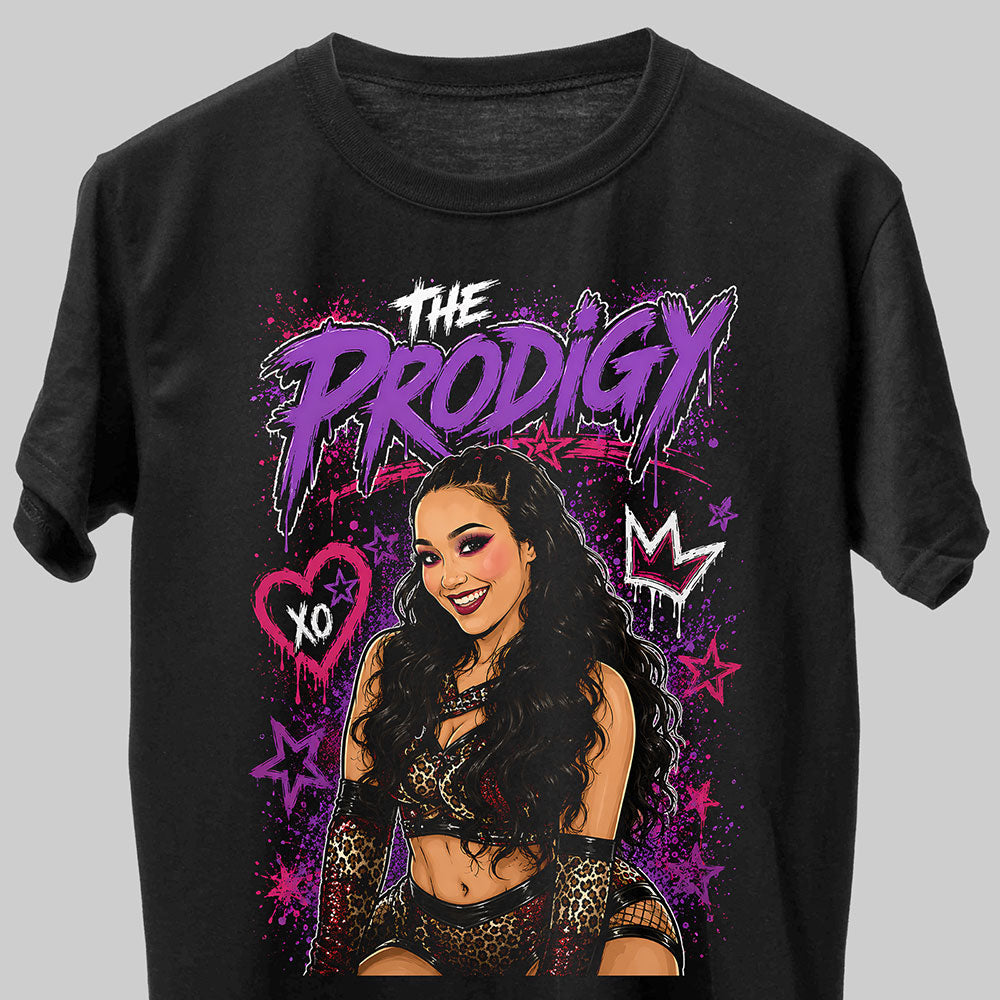 Roxanne Perez The Prodigy WWE Wrestling Black Unisex T-Shirt