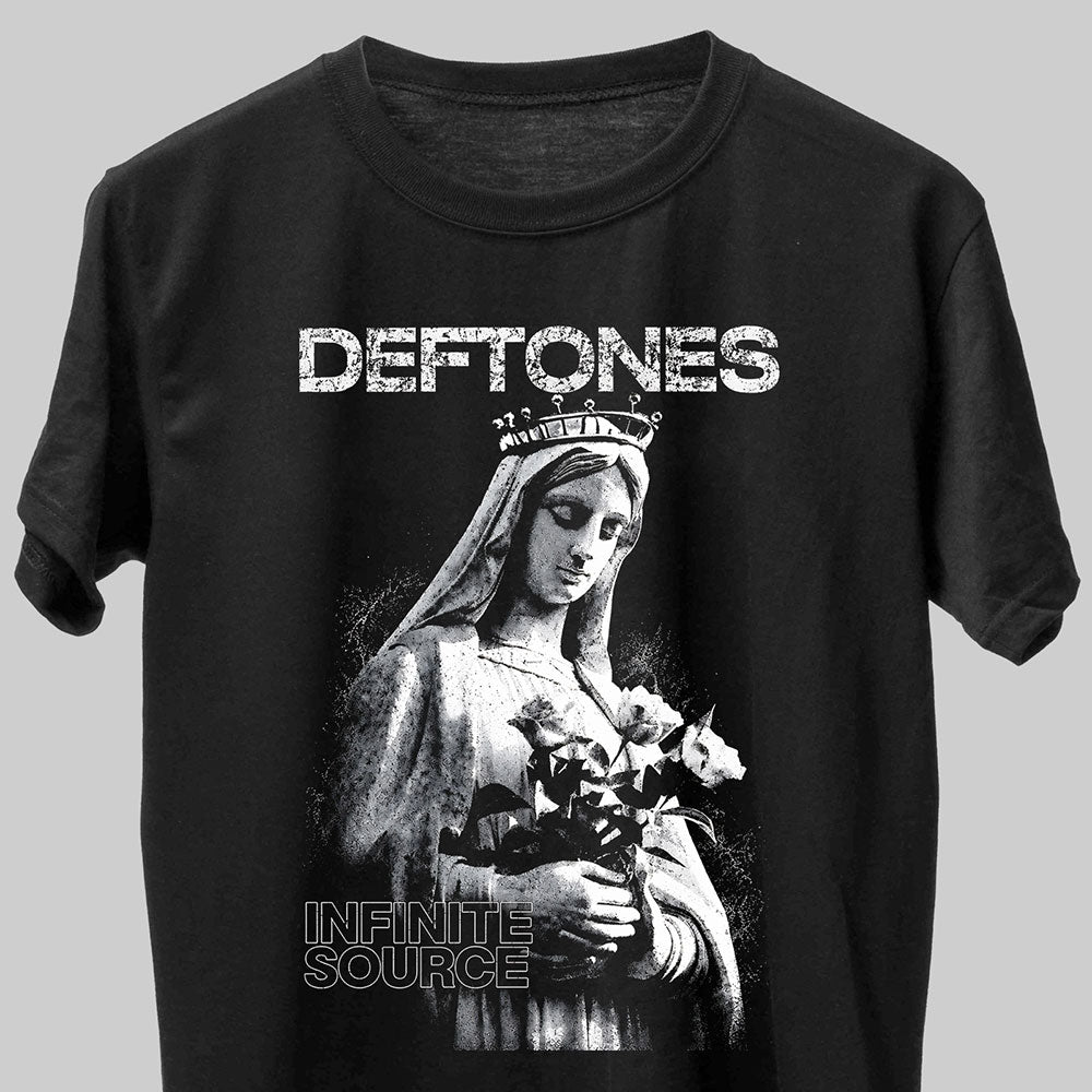 Deftones Heavy Metal Band Music Graphic Black Unisex T-Shirt