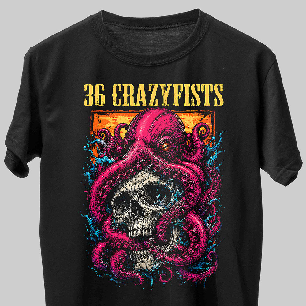 36 Crazyfists Heavy Metal Band Music Graphic Black Unisex T-Shirt