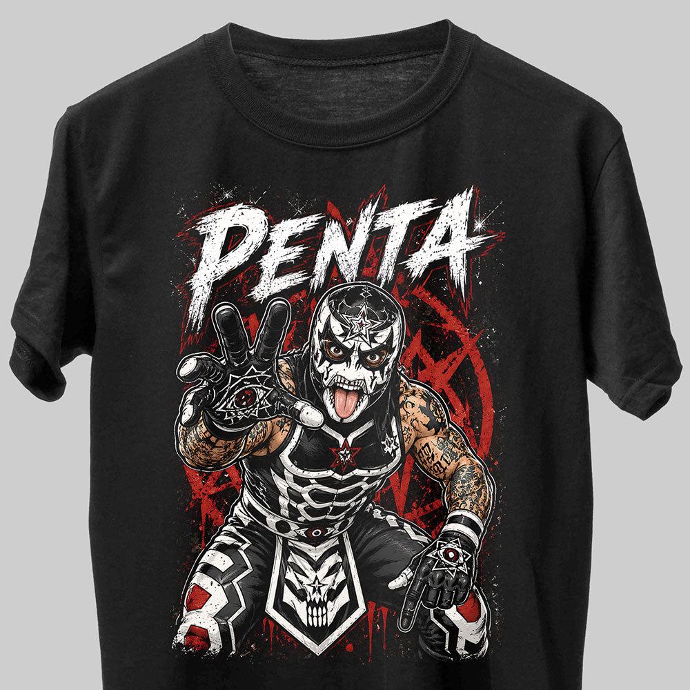 Penta Cero Miedo Lucha Libre WWE Wrestling Black Unisex T-Shirt