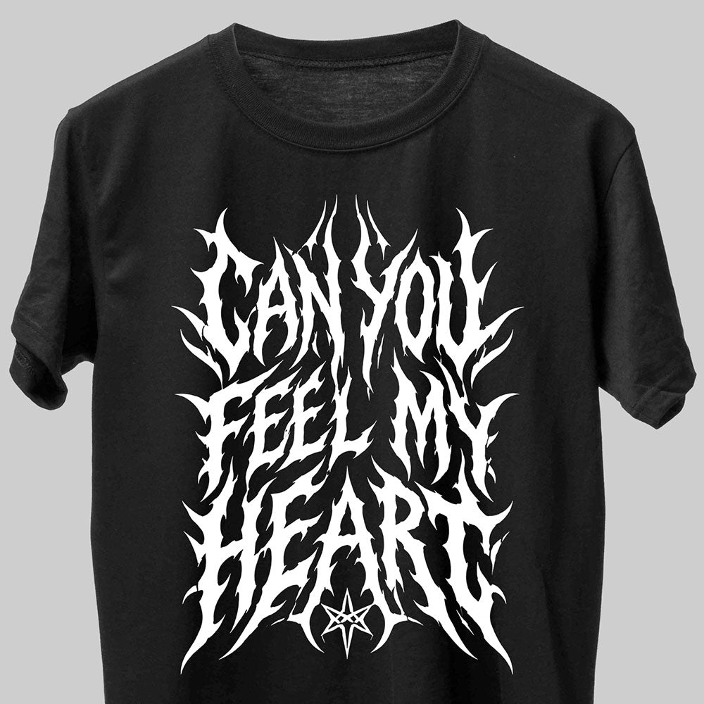 Bring Me The Horizon Can You Feel My Heart Heavy Metal Band Music Graphic Black Unisex T-Shirt