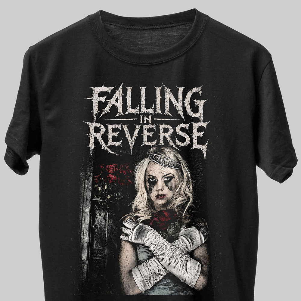 Falling In Reverse Heavy Metal Band Music Graphic Black Unisex T-Shirt