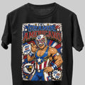 El Grande Americano WWE Wrestling Black Unisex T-Shirt
