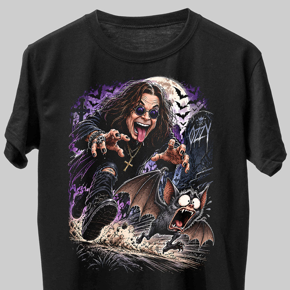 Ozzy Osbourne Heavy Metal Band Music Graphic Black Unisex T-Shirt