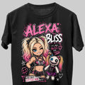 Alexa Bliss Its All Bliss WWE Wrestling Black Unisex T-Shirt
