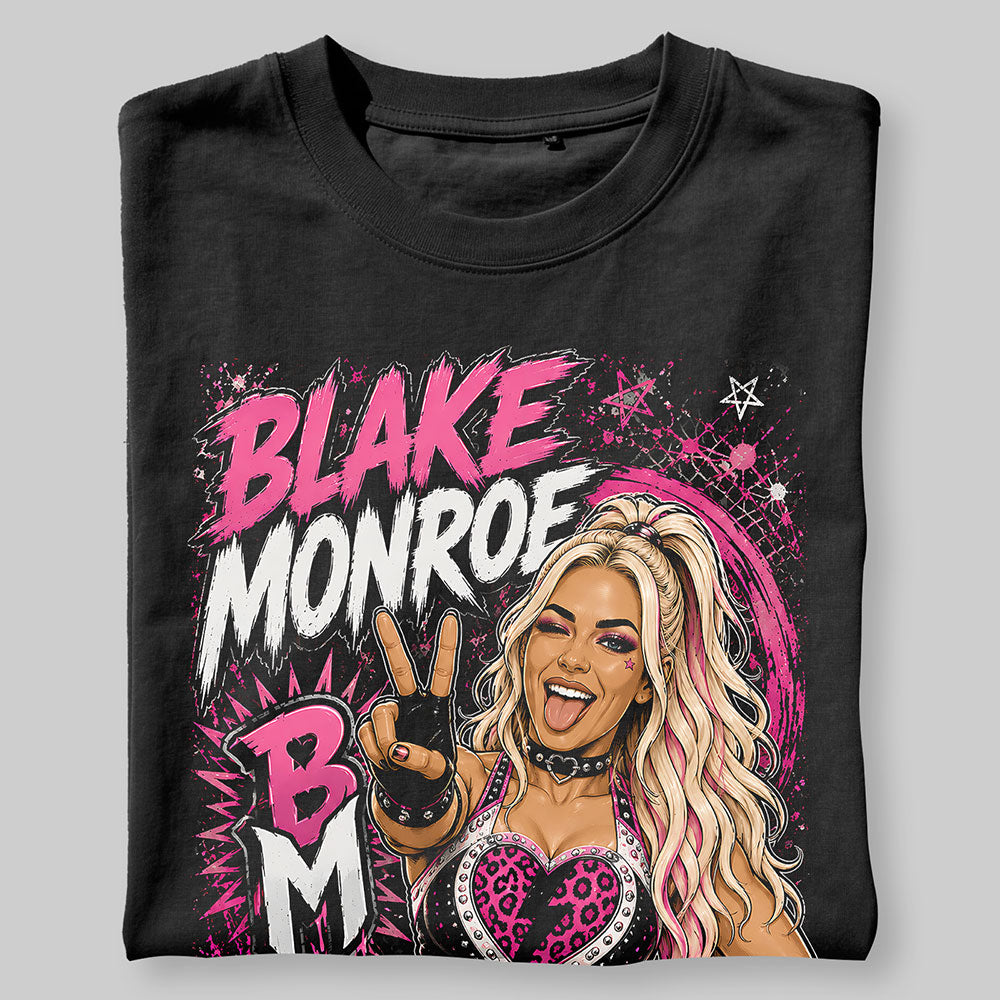 Blake Monroe WWE Wrestling Black Unisex T-Shirt