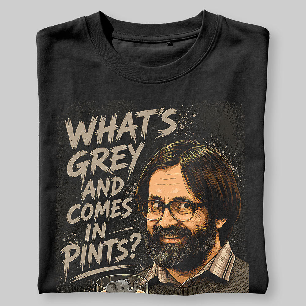 Brian After Life Funny Graphic Black Unisex T-Shirt