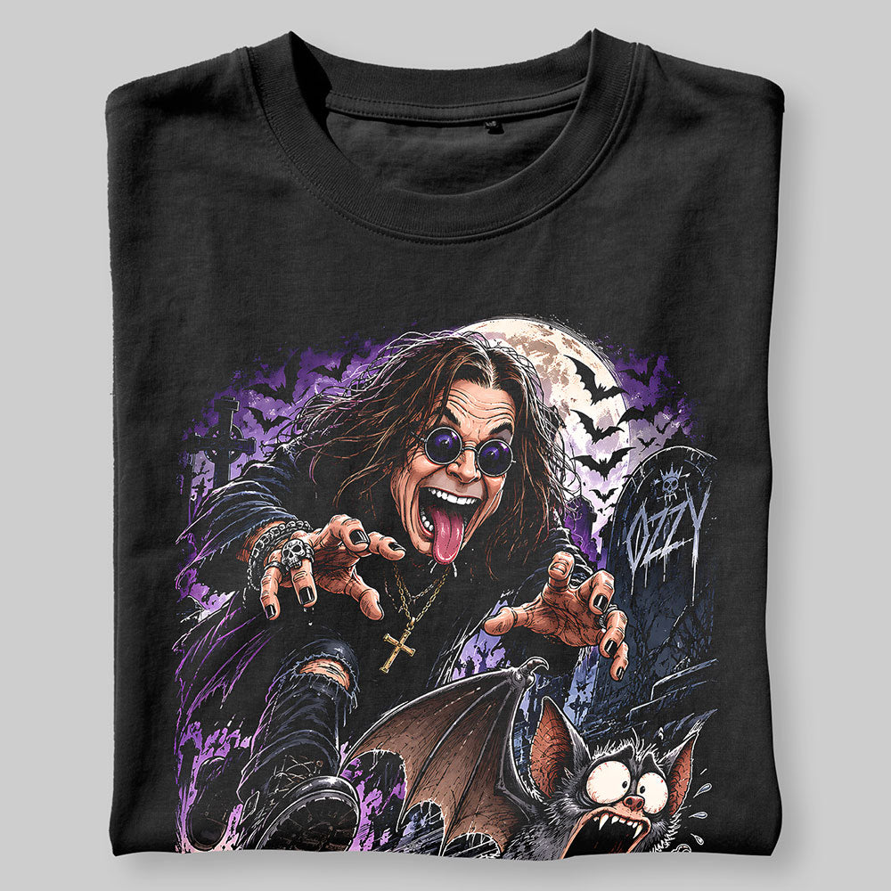 Ozzy Osbourne Heavy Metal Band Music Graphic Black Unisex T-Shirt