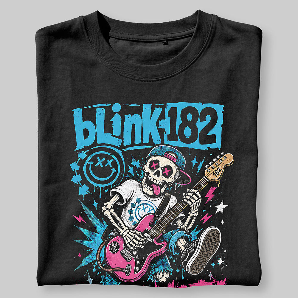 Blink 182 Punk Metal Band Music Graphic Black Unisex T-Shirt