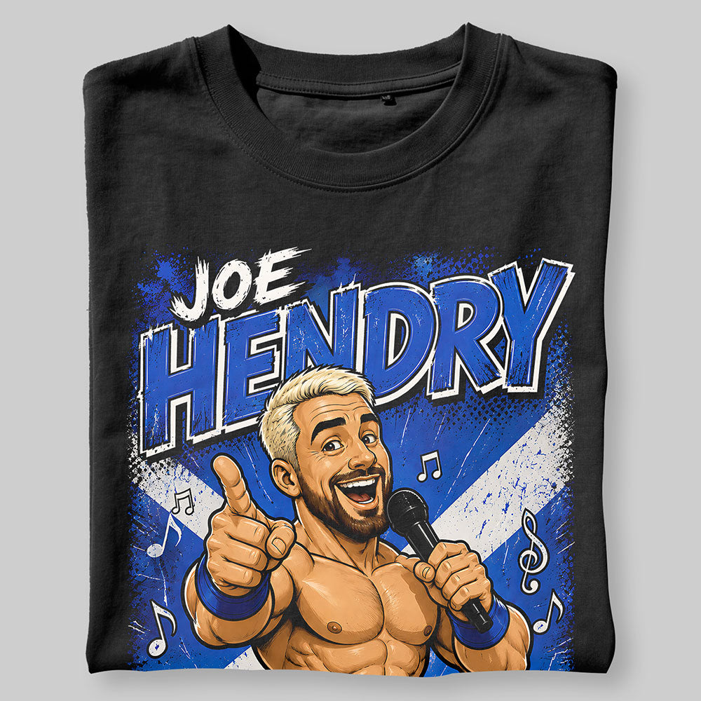 Joe Hendry The Local Hero WWE Wrestling Black Unisex T-Shirt