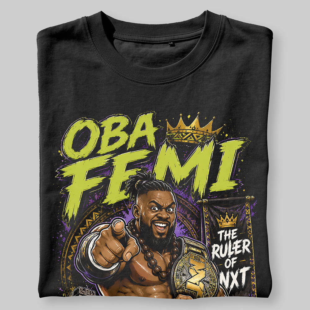 Oba Femi The Ruler WWE Wrestling Black Unisex T-Shirt
