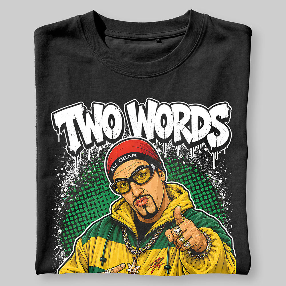 Ali G Keep It Real Funny Graphic Black Unisex T-Shirt