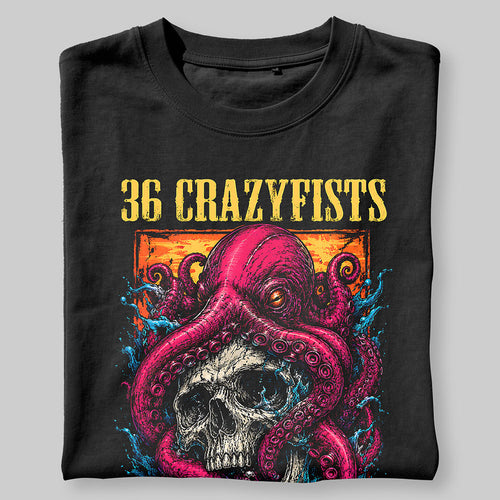 36 Crazyfists Heavy Metal Band Music Graphic Black Unisex T-Shirt