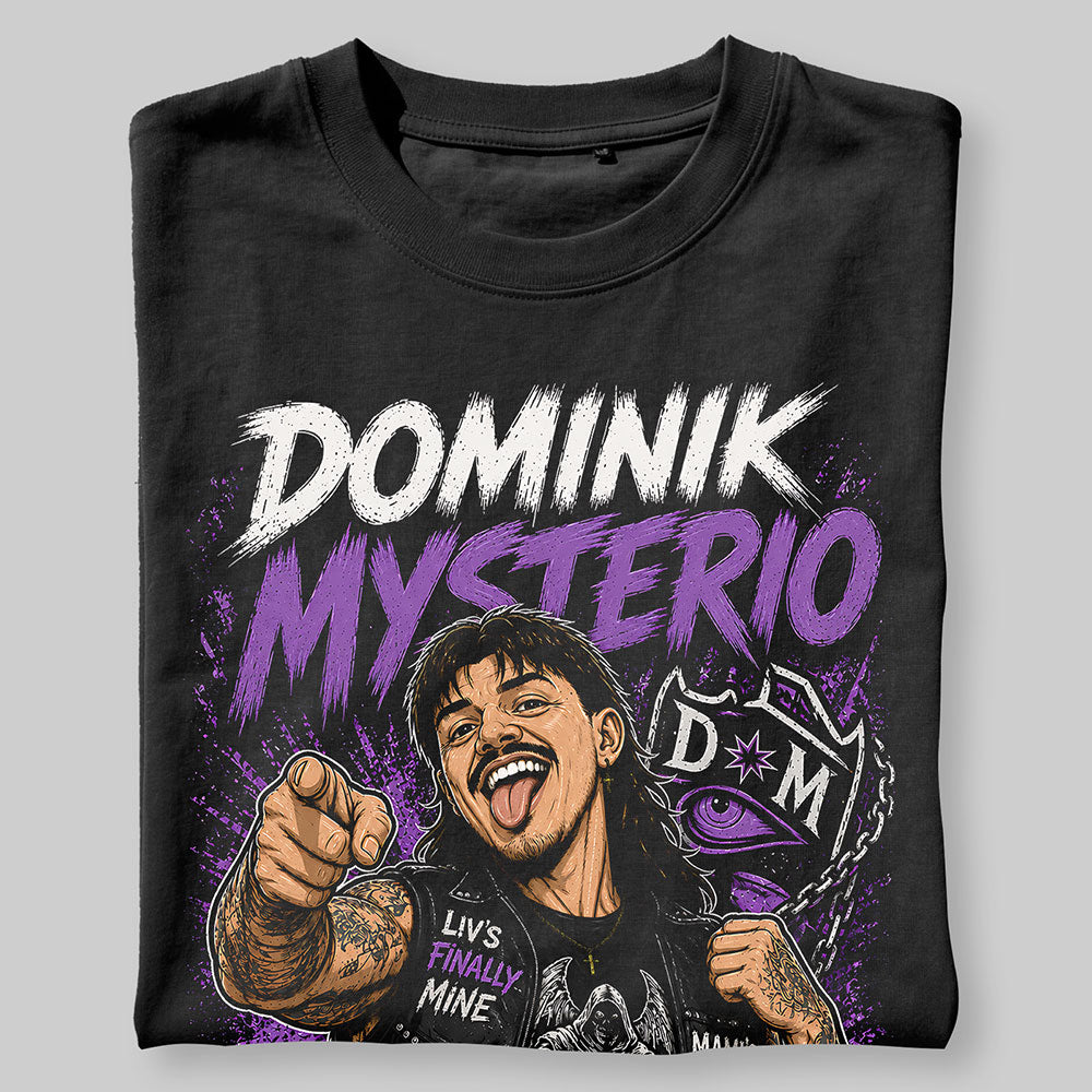 Dominik Mysterio Dirty Dom WWE Wrestling Black Unisex T-Shirt