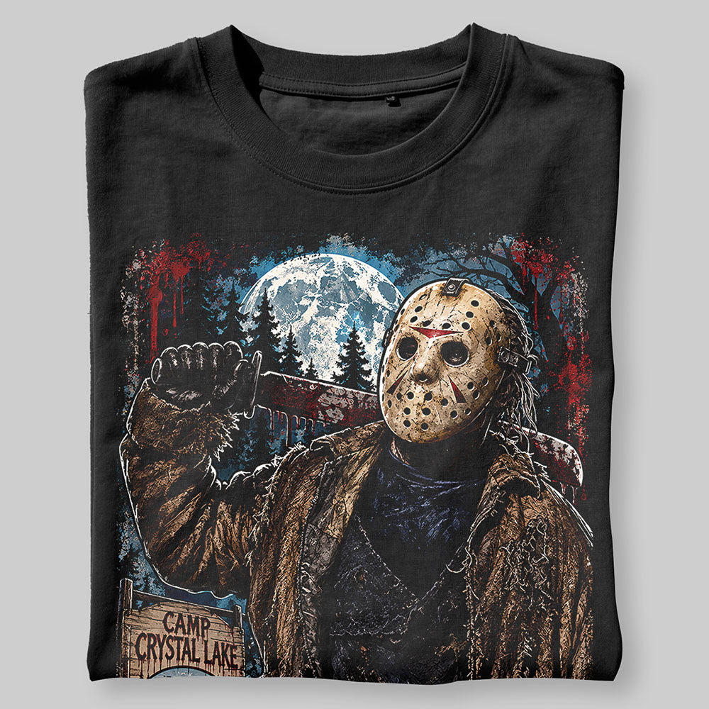 Jason Voorhees Halloween Horror Graphic Black Unisex T-Shirt