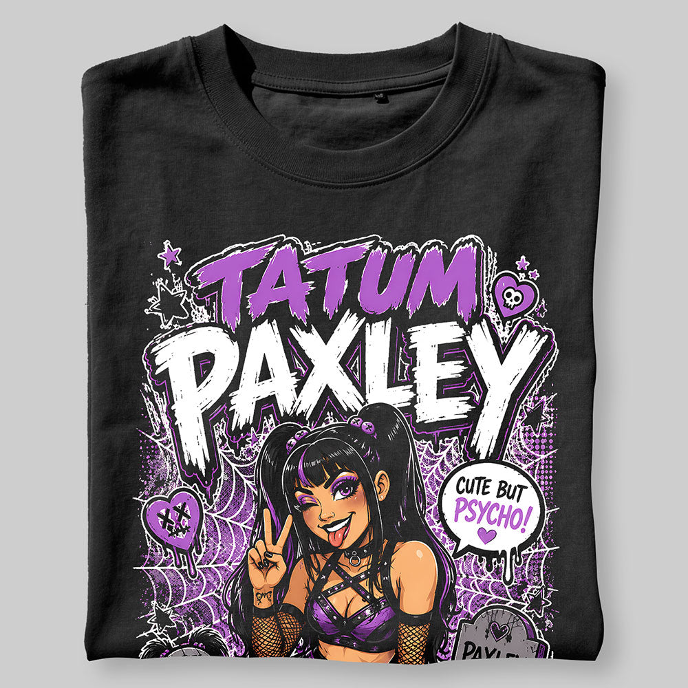 Tatum Paxley WWE Wrestling Black Unisex T-Shirt