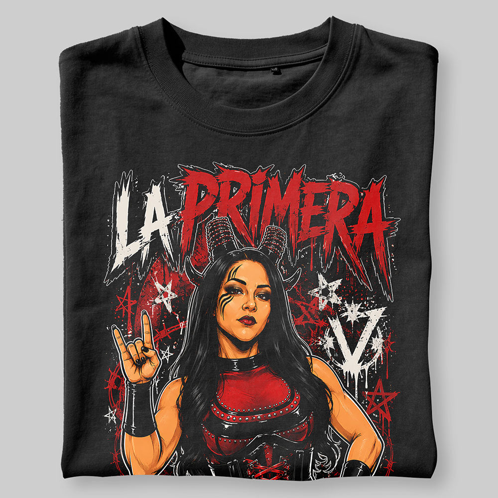Stephanie Vaquer LA PRIMERA WWE Wrestling Black Unisex T-Shirt