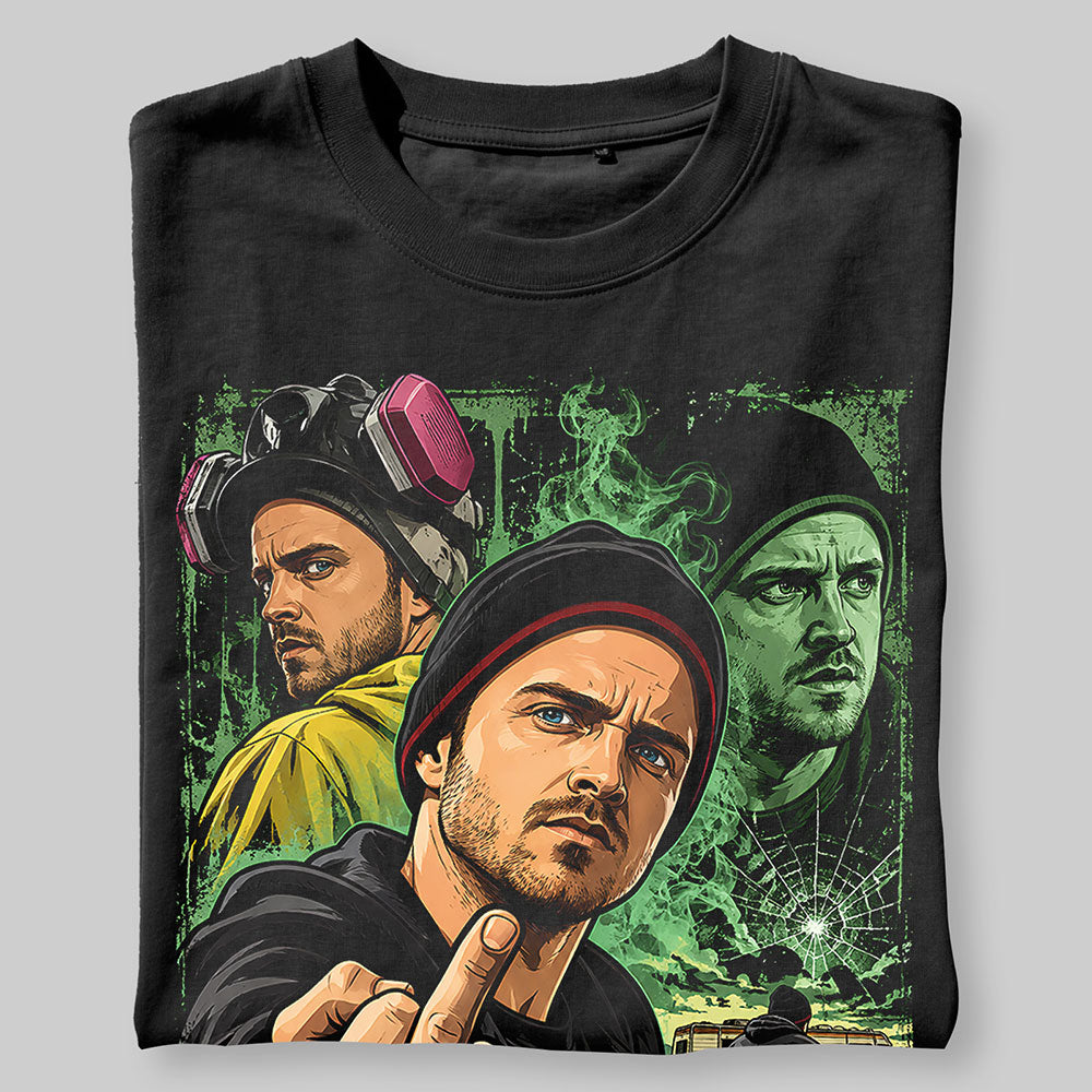 Jessie Pinkman Breaking Bad Graphic Black Unisex T-Shirt