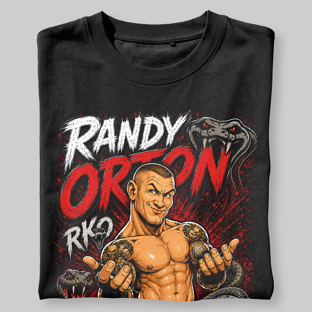 Randy Orton RKO WWE Wrestling Black Unisex T-Shirt