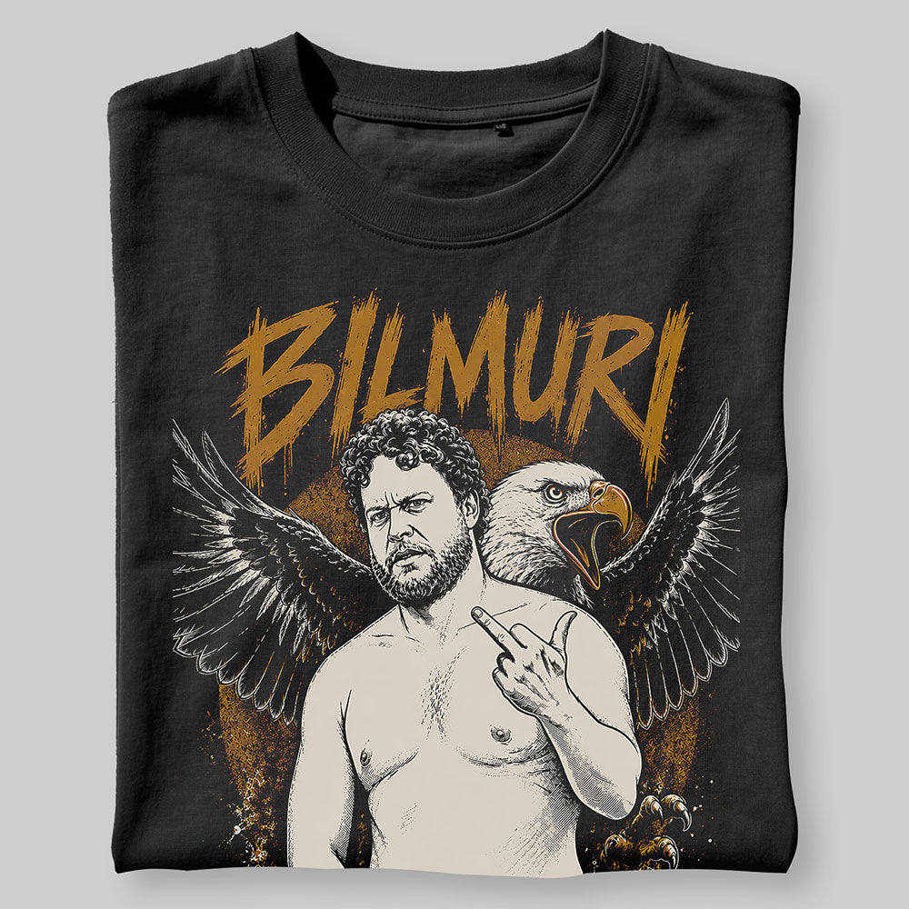 Bilmuri Heavy Metal Band Music Graphic Black Unisex T-Shirt