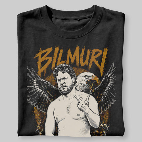 Bilmuri Heavy Metal Band Music Graphic Black Unisex T-Shirt